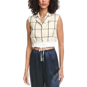 Simkhai Womens  Emmers Top, White